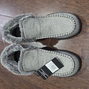 HEY DUDE DENNY HERRINGBONE GREY WOMEN